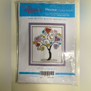 Maydear Cross Stitch The Giving‎ Tree No. 2 Heart Theme Kit  J278